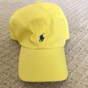 Big & tall yellow polo hat